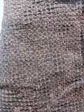 'Hooded Cowl'  - 'Honeycomb' Brown