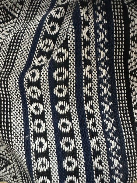 'Baggy Pirate Pants' -  Blue/White