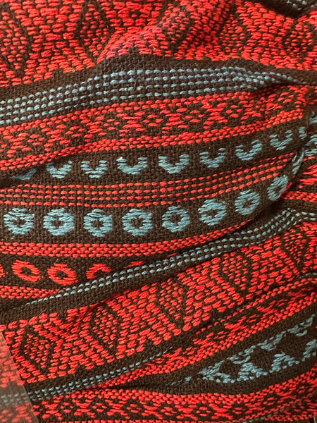 'Baggy Pirate Pants' - red/black/blue