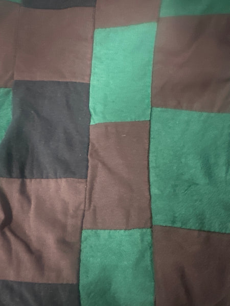 'Hooded Cowl'  - Patch Green