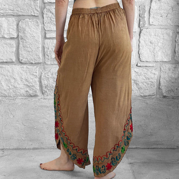 【SATIIIZ】Soren patch banding cotton pants SATIIIZ】Soren patch banding cotton pants