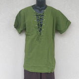 'Freeman' Medieval Shirt - Green