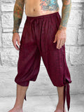 'Buccaneer Pants Silk' - Red