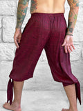 'Buccaneer Pants Silk' - Red