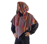 'Hooded Cowl' , Medieval Half Cloak  - Artistic Pattern - zootzu