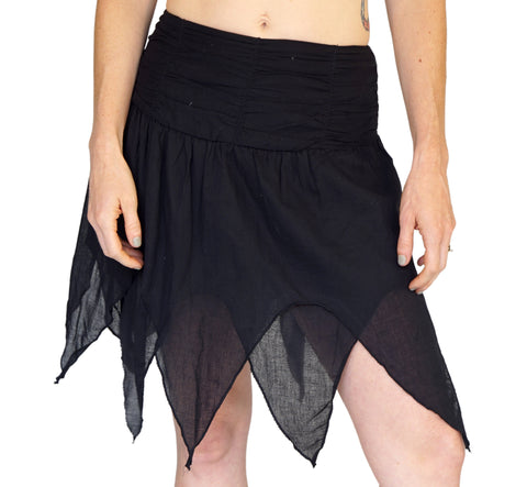 'Fairy' Pirate Pixie Skirt - Black
