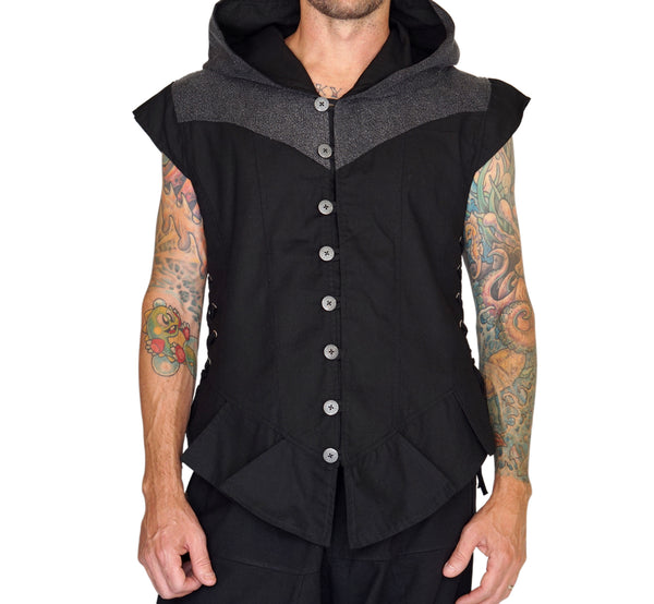 Mens steampunk deals vest