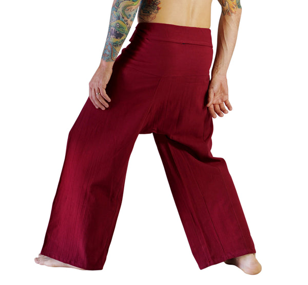 Thai Fisherman Pants' - Dark Red – Zootzu Garb