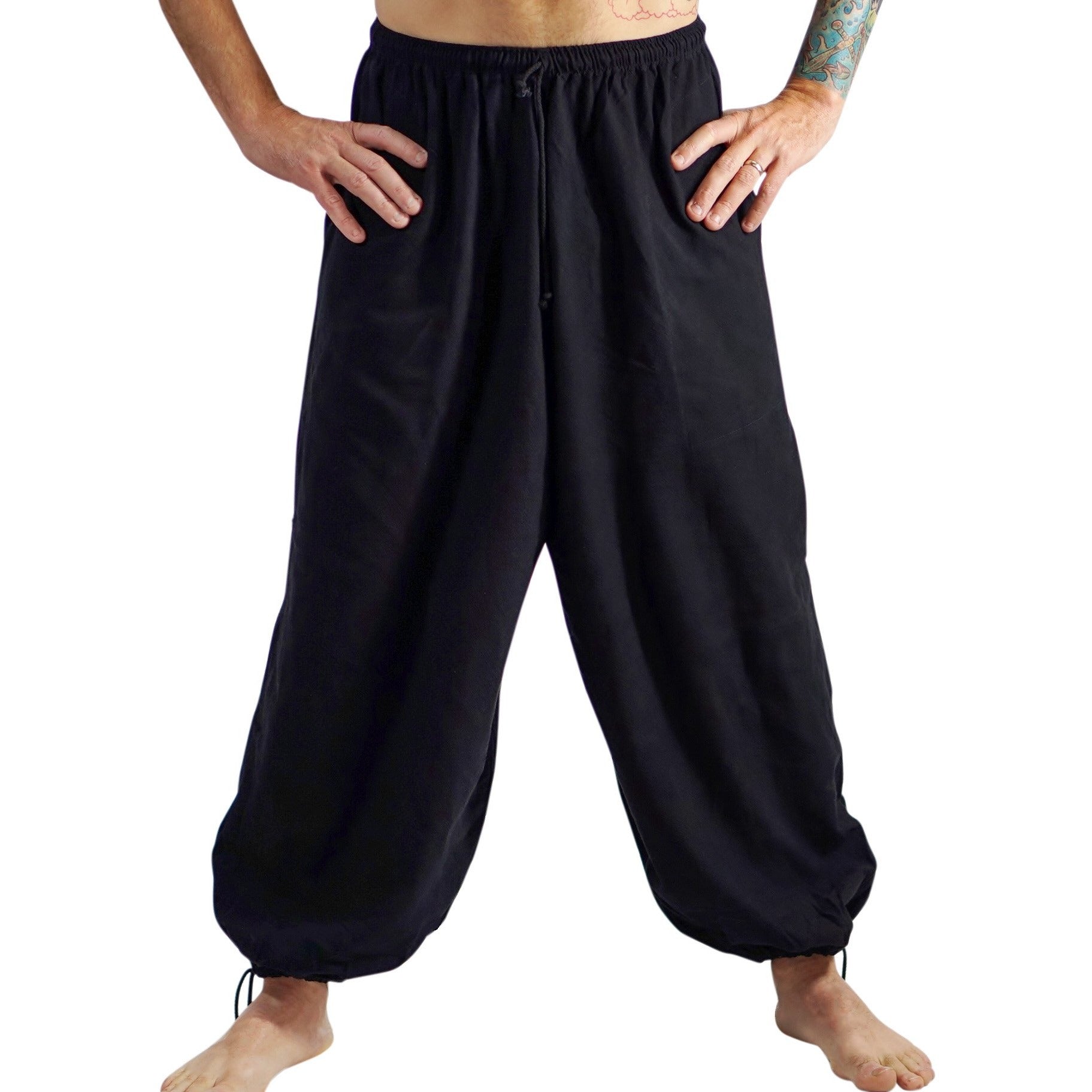 Baggy Pants - Black – Zootzu Garb