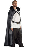'Hooded Cloak' - Stone Grey/Black - zootzu