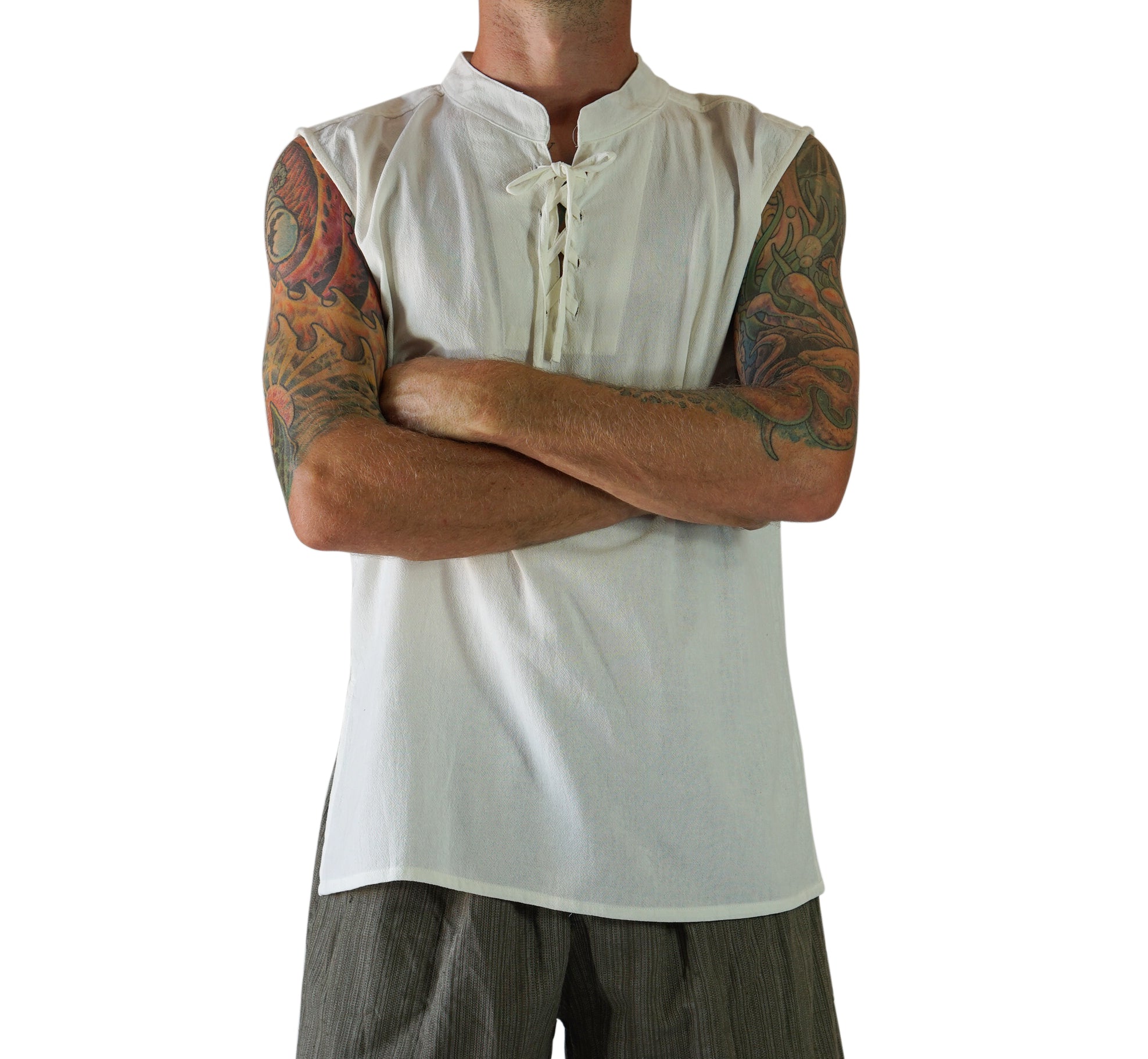 Mens Sleeveless Shirt