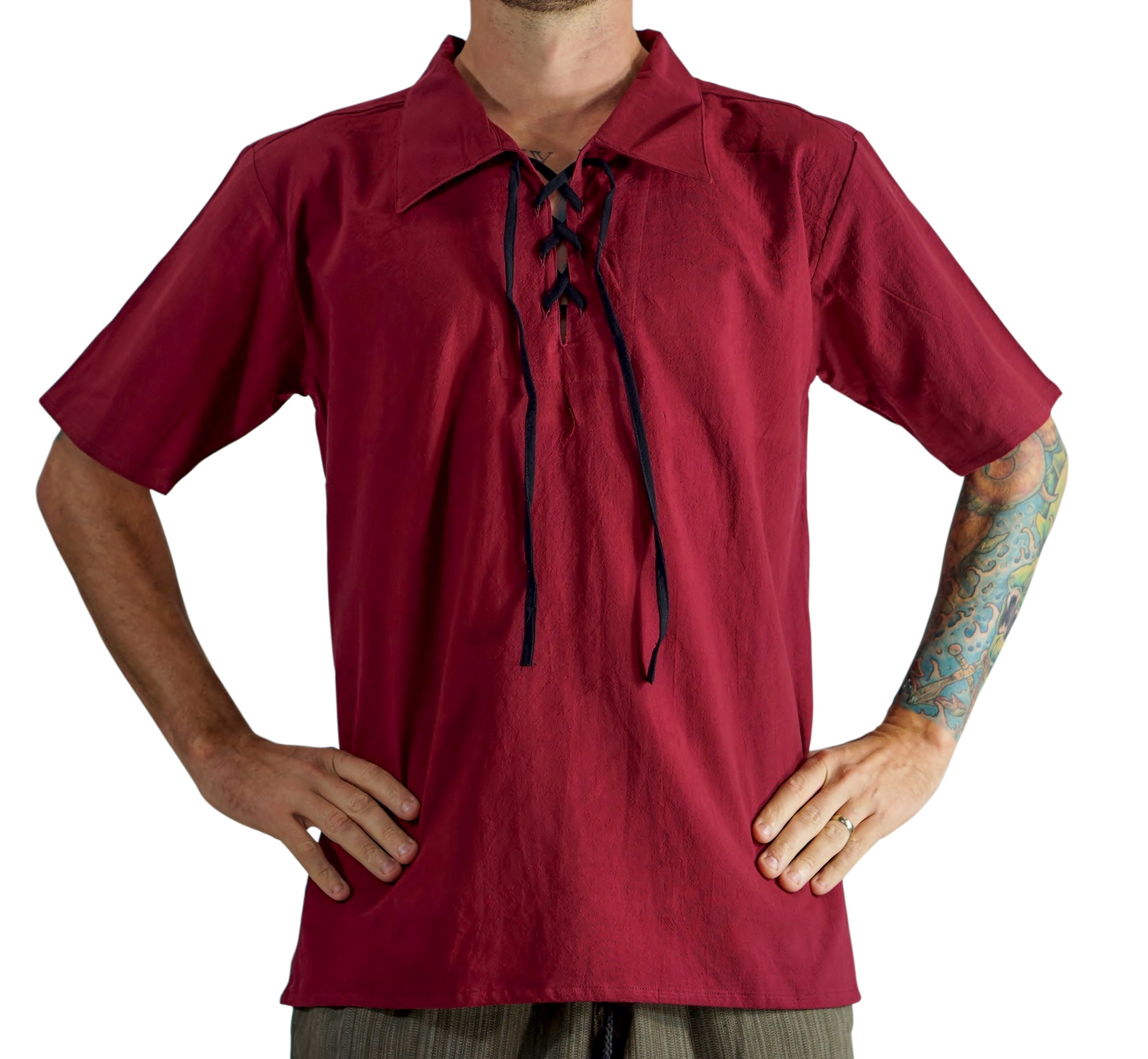 Mens Short Sleeved Shirt