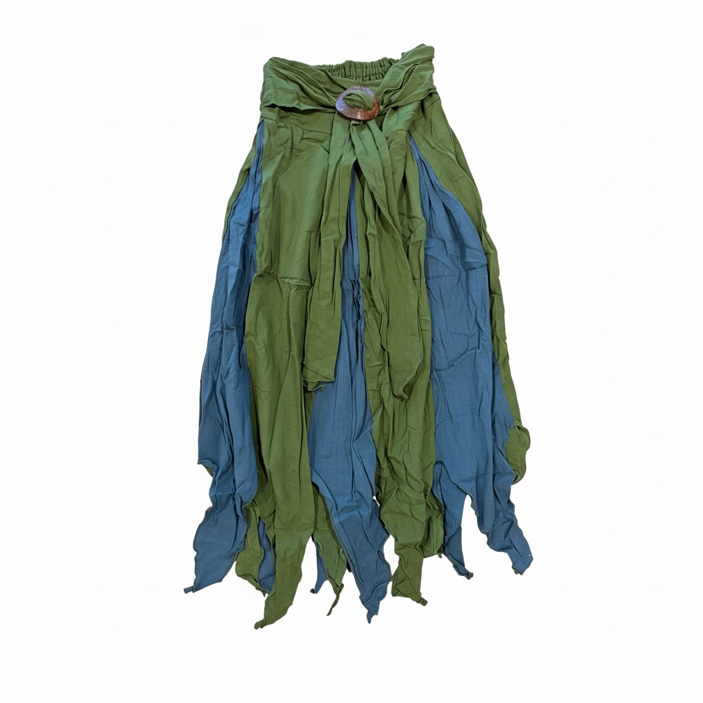 Petal Skirt - Green/Teal