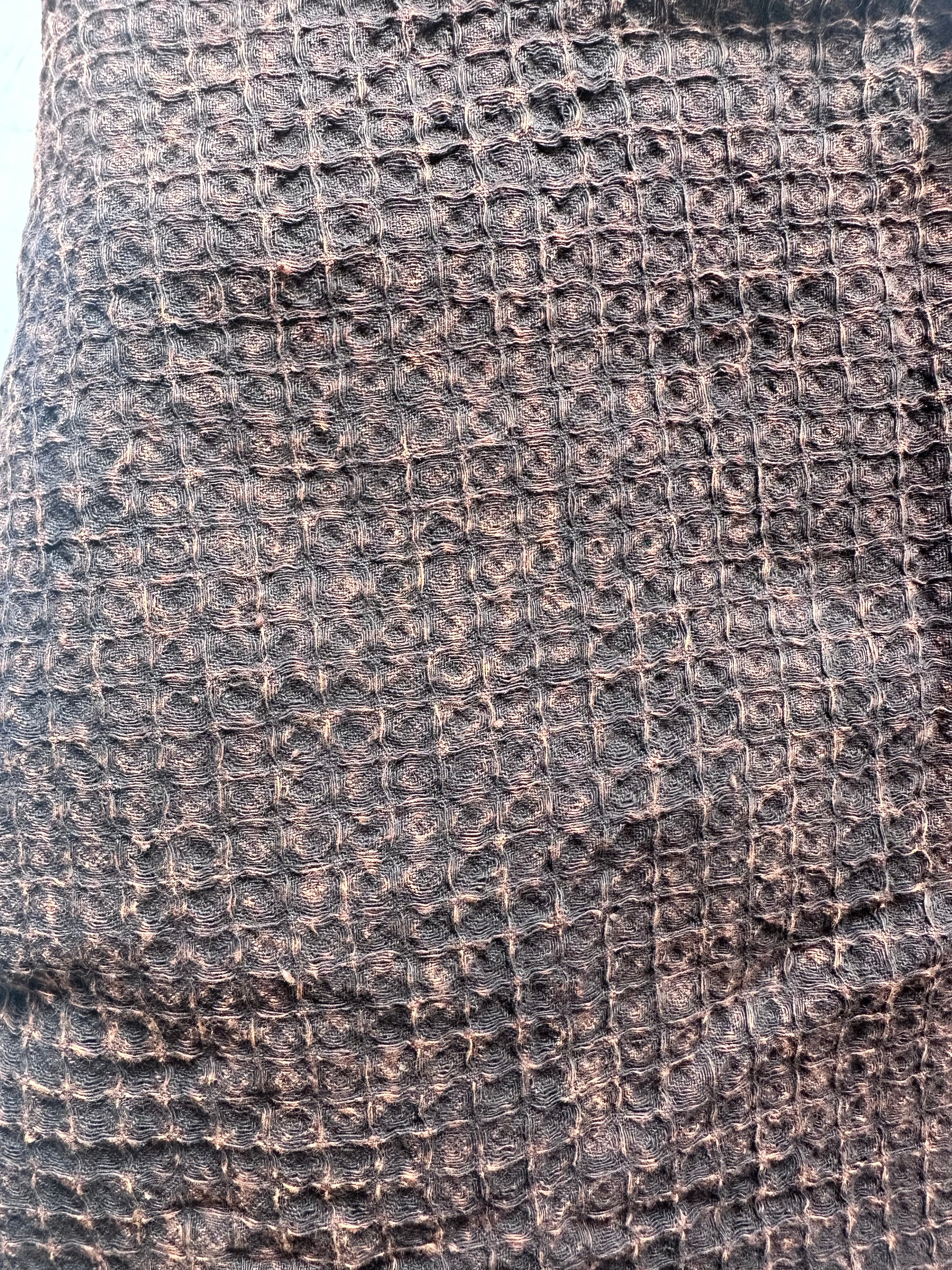 Hooded Cowl - Honeycomb Brown