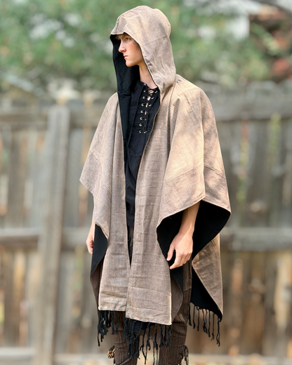 MANTLE WRAP - Elipse Brown
