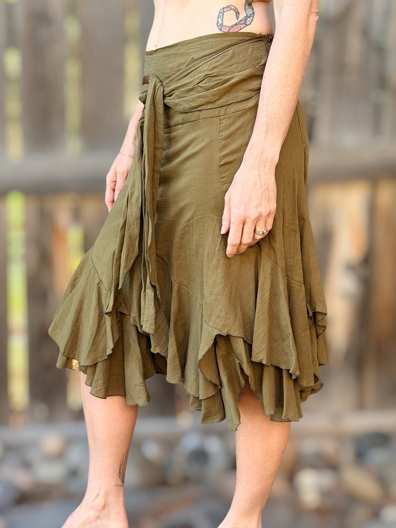 Willow Skirt - Light Green