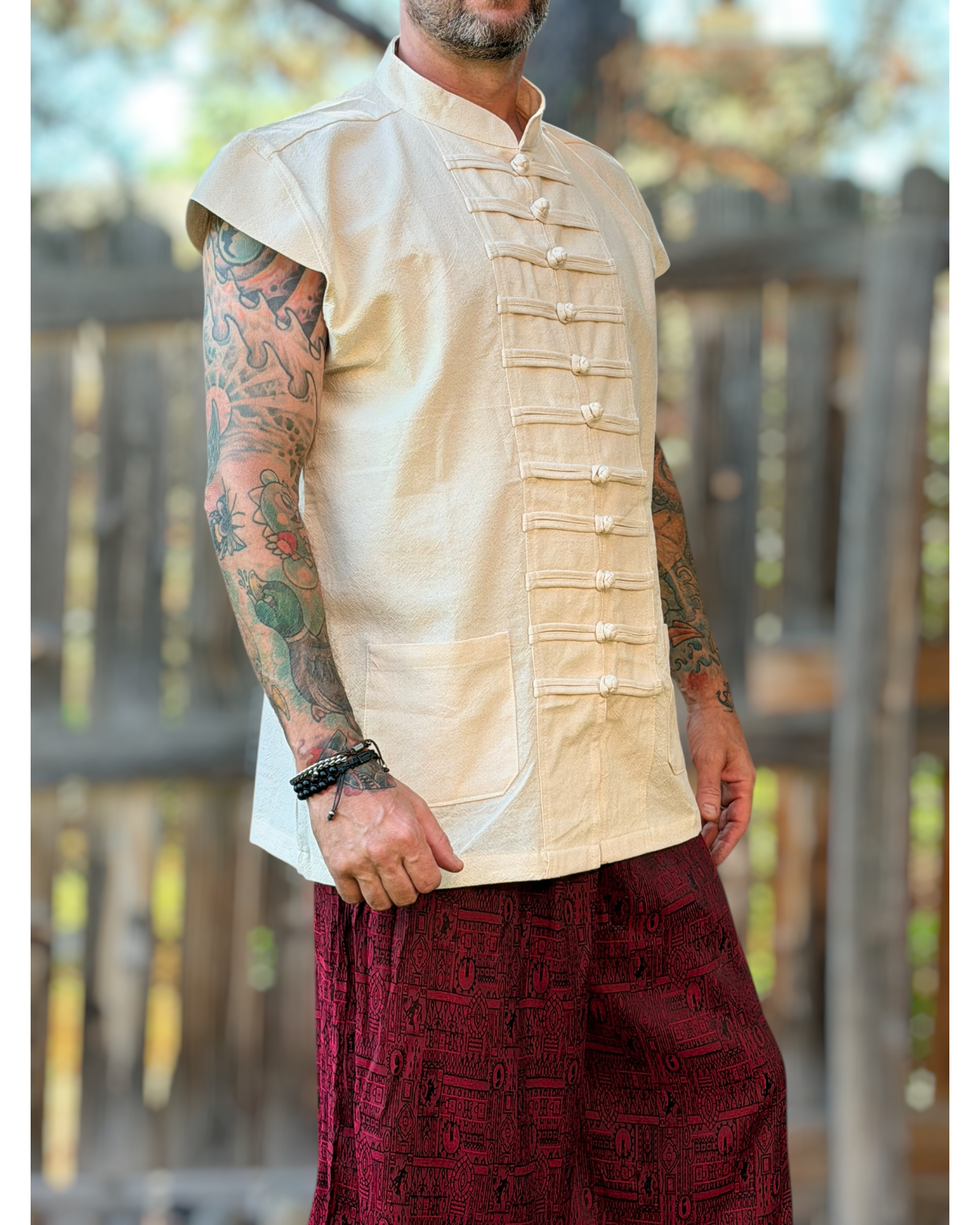 Naval Vest - Cream