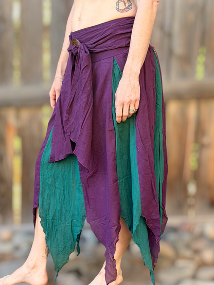 Petal Skirt - Purple/Teal