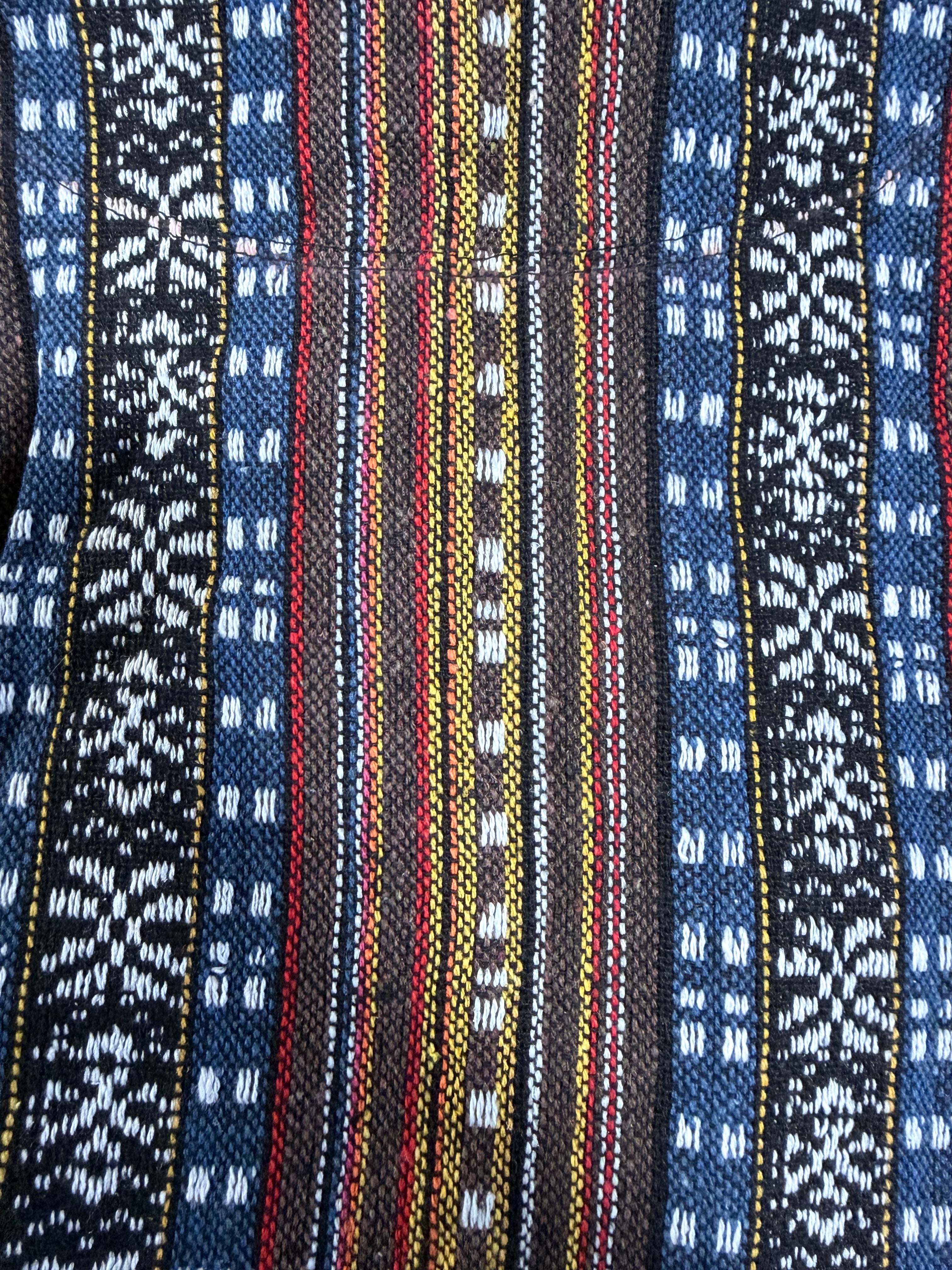 Baggy Pants - Blue and Brown