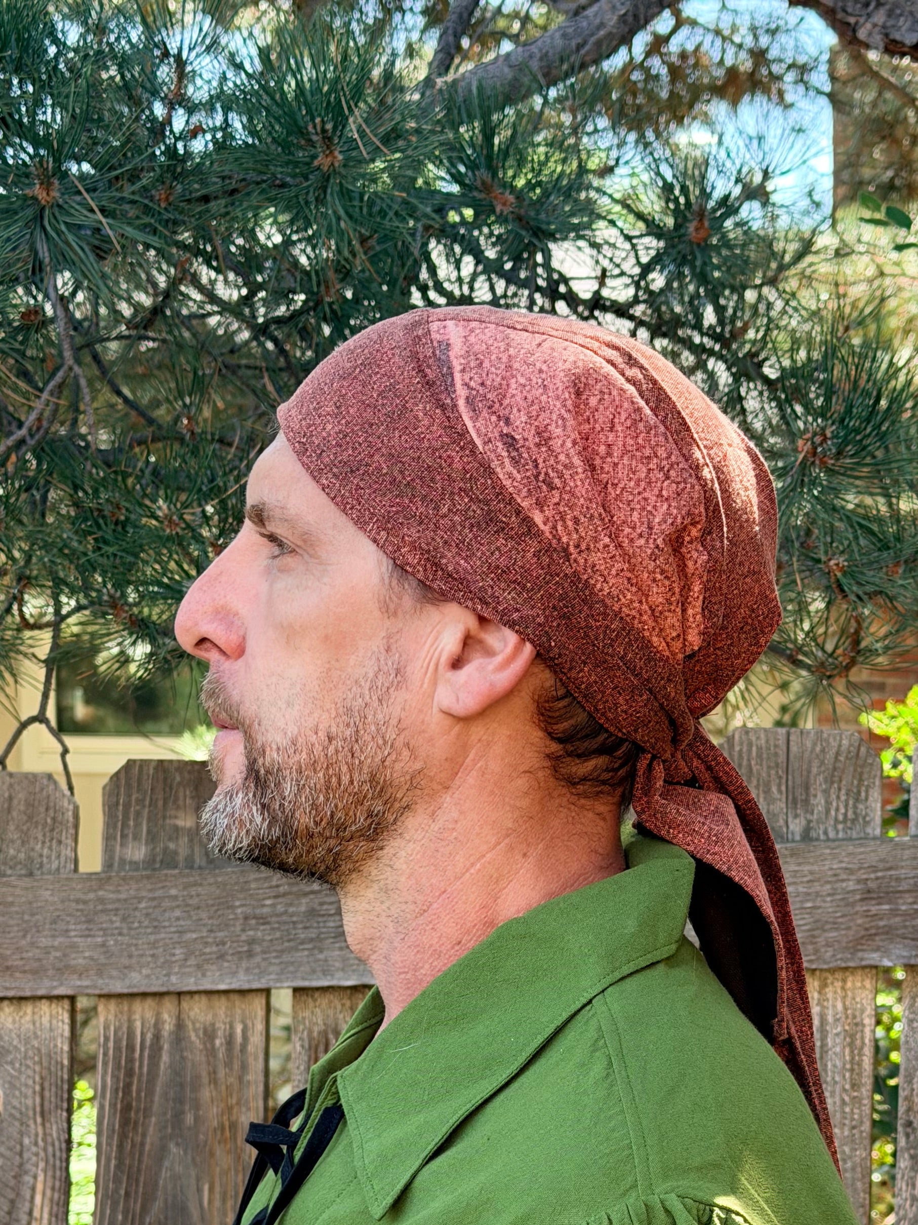 Bandana Hat Cotton - Stone Brown