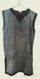 'Viking Shirt Sleeveless' Tunic - Stone Black