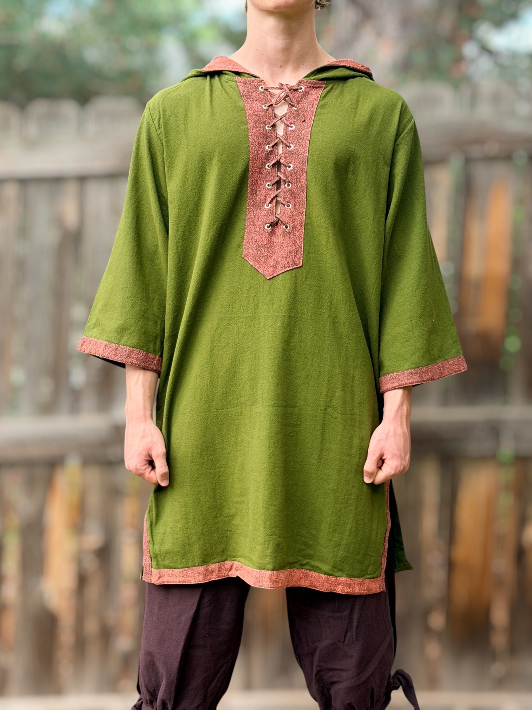 Archer Shirt - Green/Stn Brown