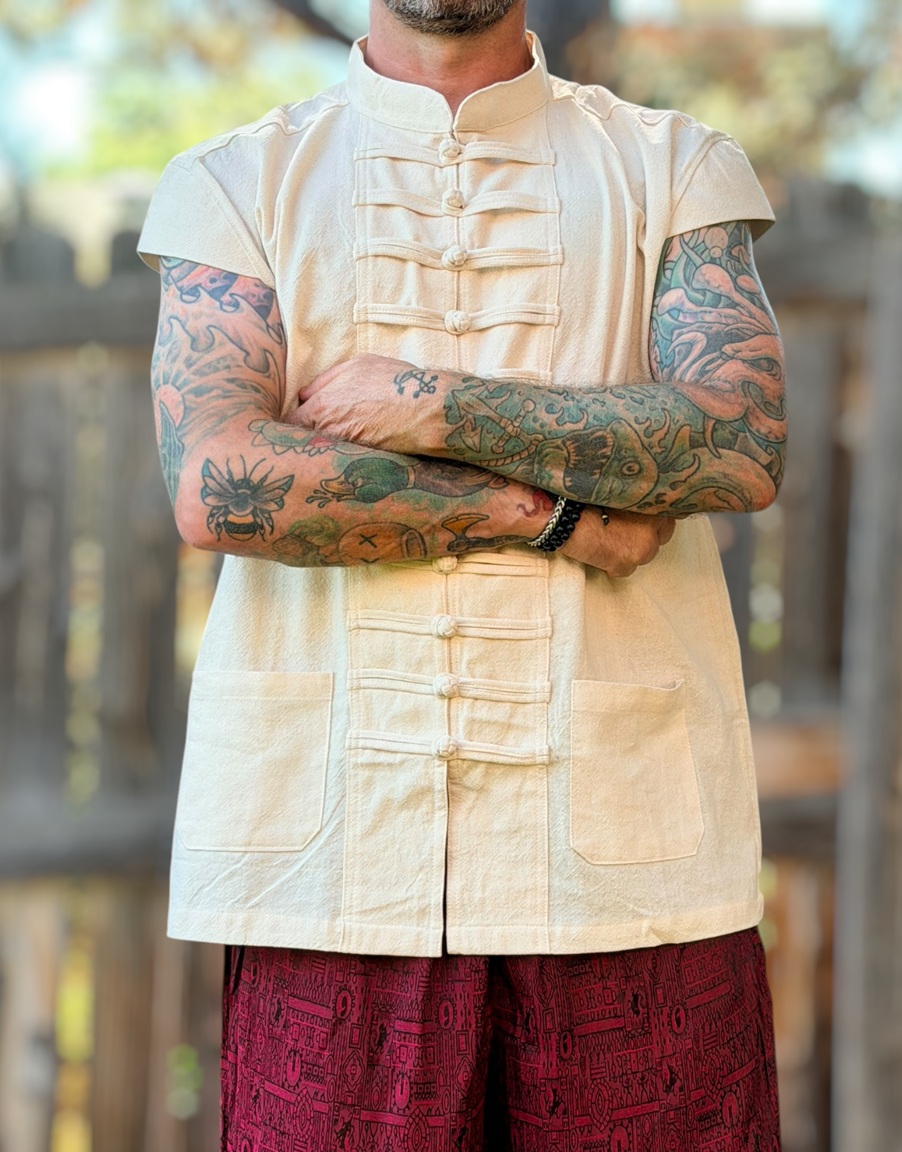 Naval Vest - Cream