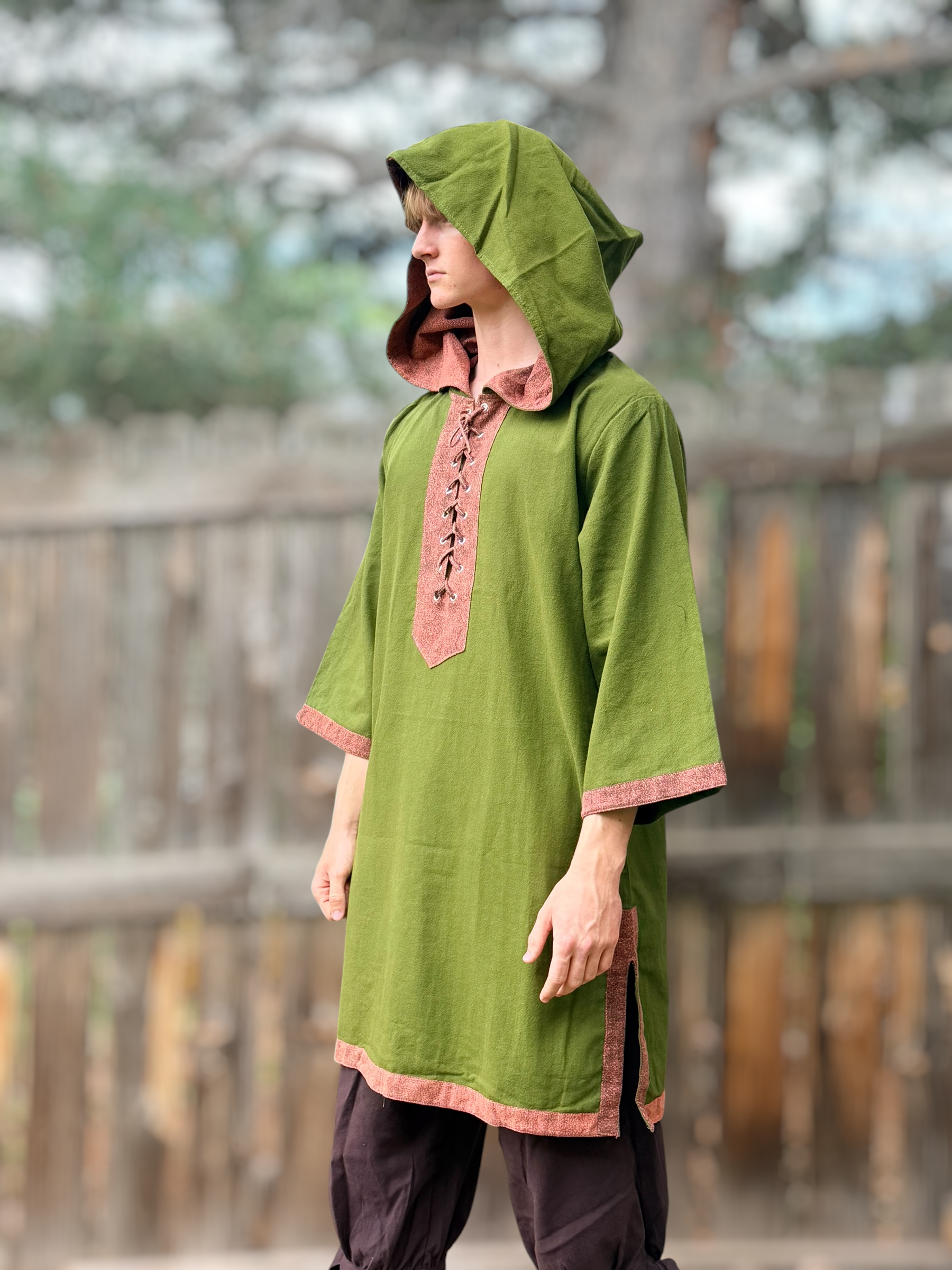 Archer Shirt - Green/Stn Brown