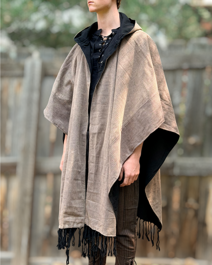 MANTLE WRAP - Elipse Brown
