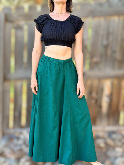 Sadie Skirt - Teal Blue