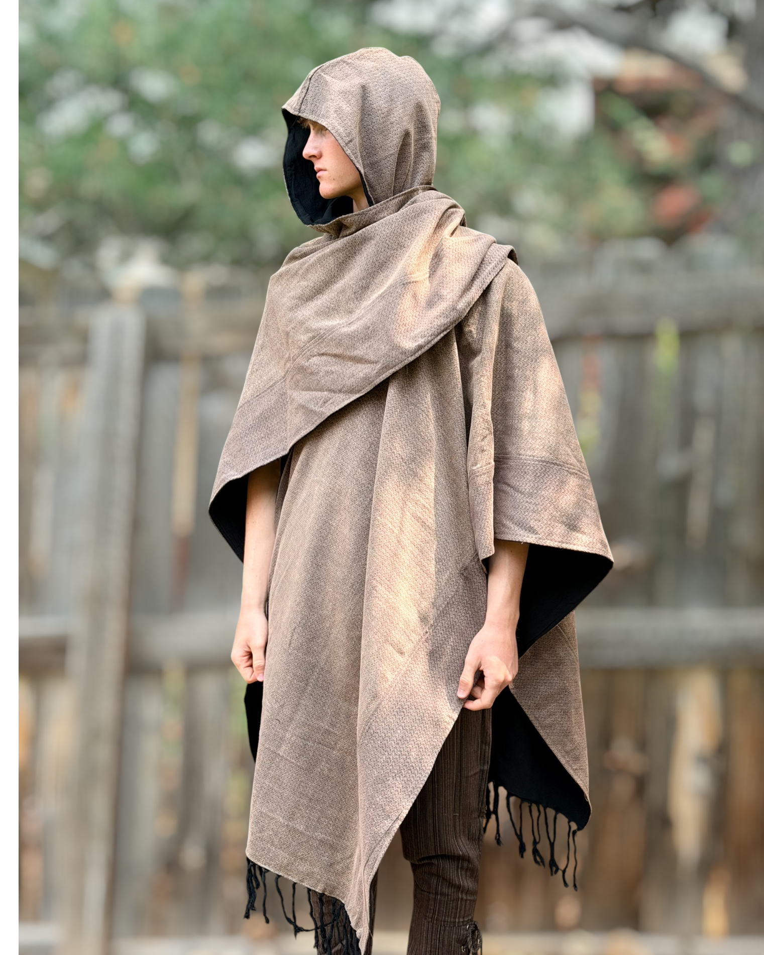 MANTLE WRAP - Elipse Brown