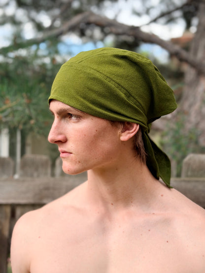 Bandana Hat Cotton - Green