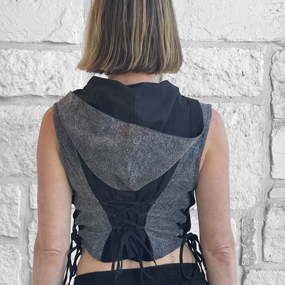 Sprite Vest - Black/Stone Black