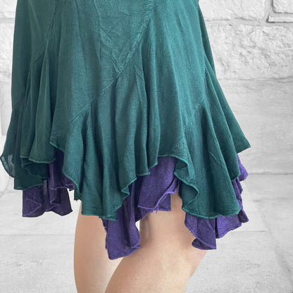 Willow Rayon Dress - Green