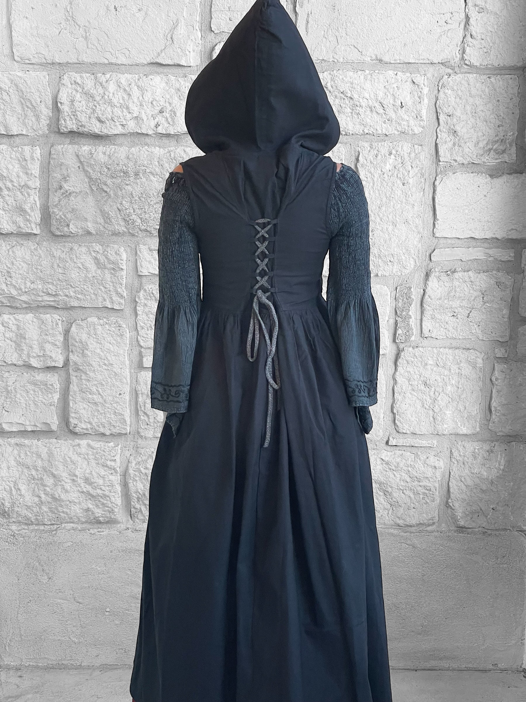 Womens Duster - Black/Grey – Zootzu Garb