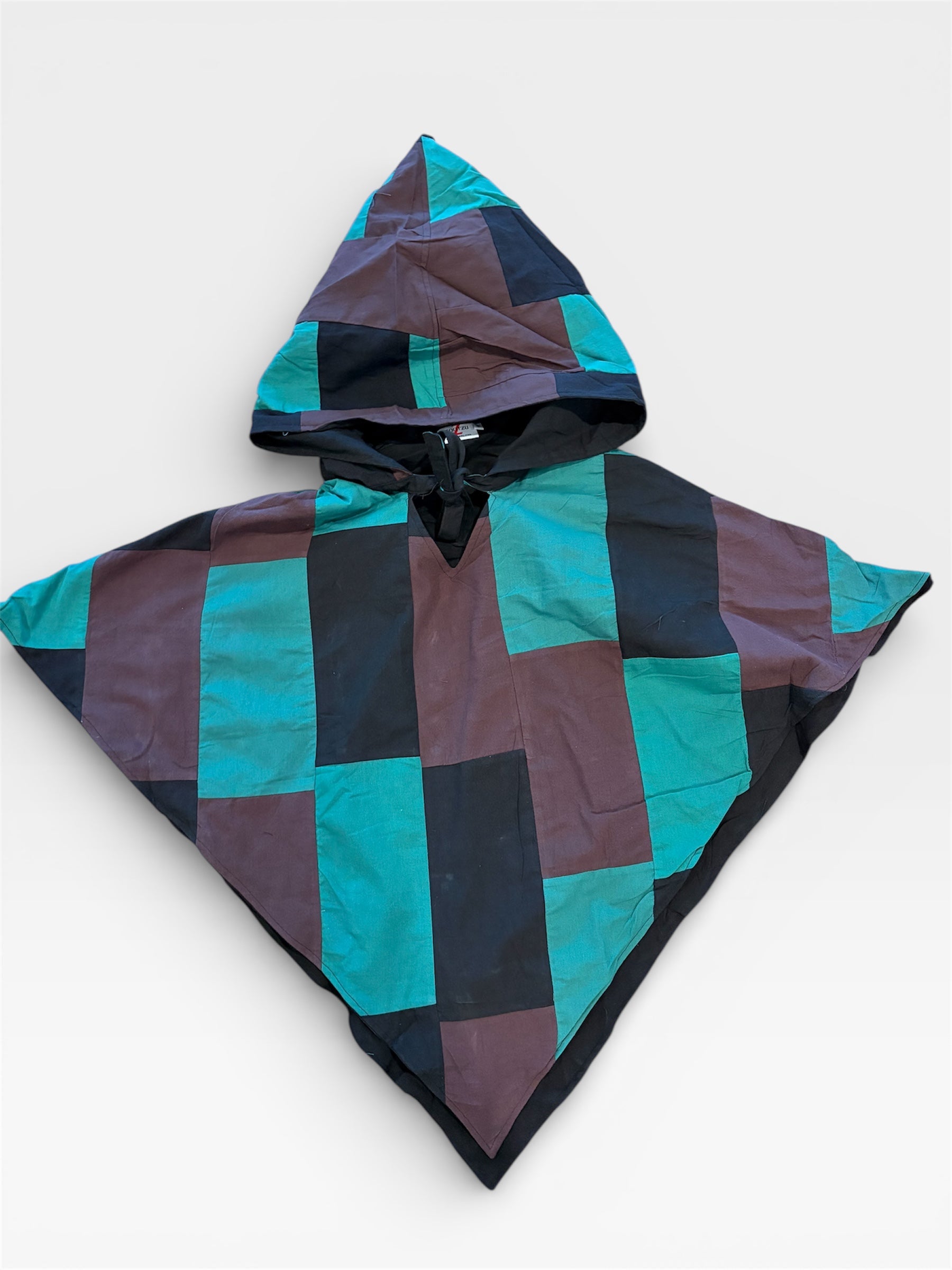 Hooded Cowl - Patch Green