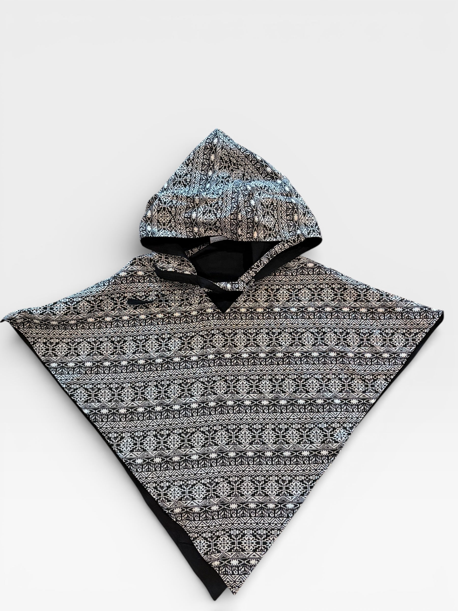 Hooded Cowl - Black/White – Zootzu Garb