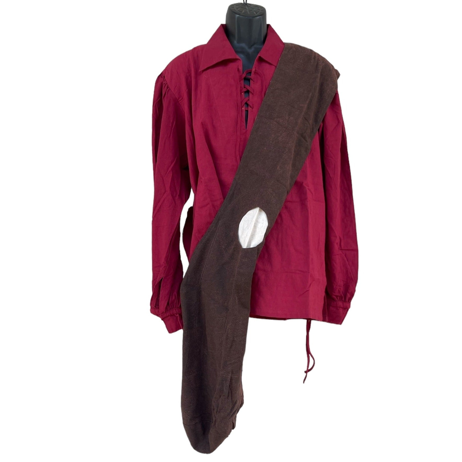 Monk Bag - Cream/Stn Brown