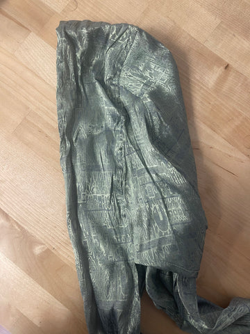 'Pirate Bandana' Medieval Hat, Silk - Green