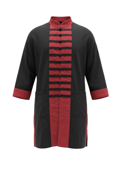 Naval Shirt Long Sleeve - Red