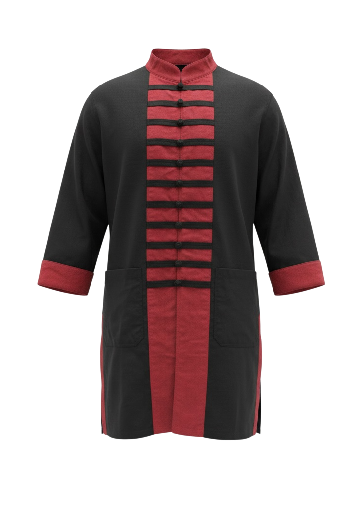 Naval Shirt Long Sleeve - Red