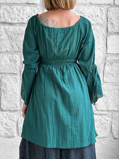 Juliet Chemise - Emerald Green