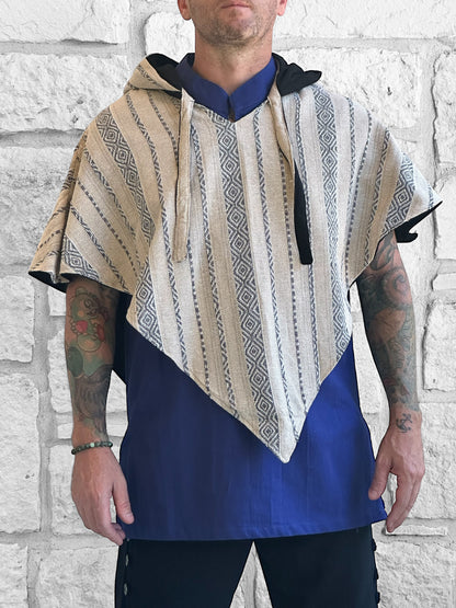 Hooded Cowl - Tan Art