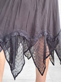 'Folly' Lace Skirt - Black