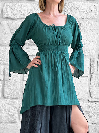 Juliet Chemise - Emerald Green