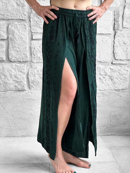 Palazzo Pants - Green