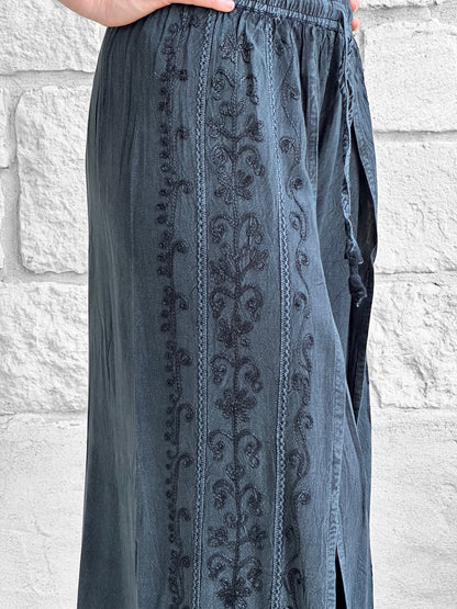 Palazzo Pants - Grey