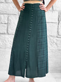 ‘Long Plaid Skirt' Renaissance Festival - Green