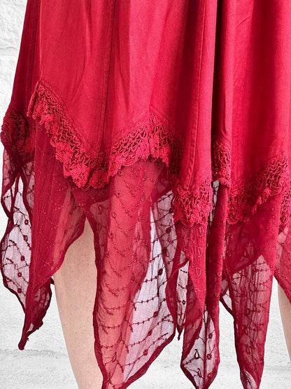 Folly Skirt - Red
