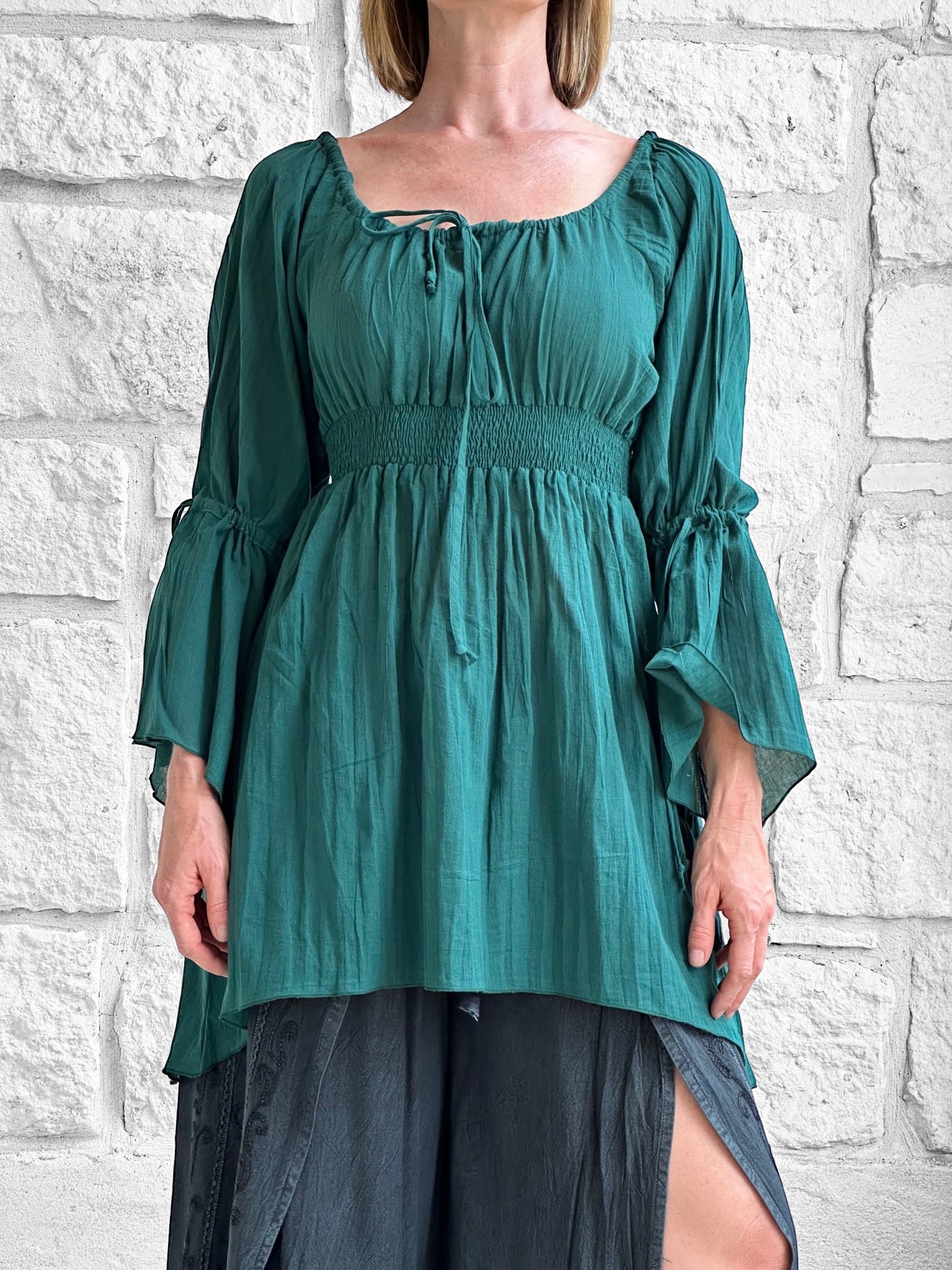 Juliet Chemise - Emerald Green